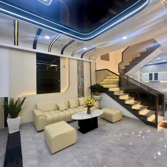 Bán nhà mặt tiền hẻm xe hơi Nhà Bè