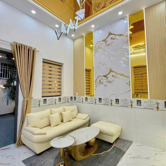 Bán Nhà trệt sân Vườn Sổ Hồng Riêng KDC Anh Tuấn N8